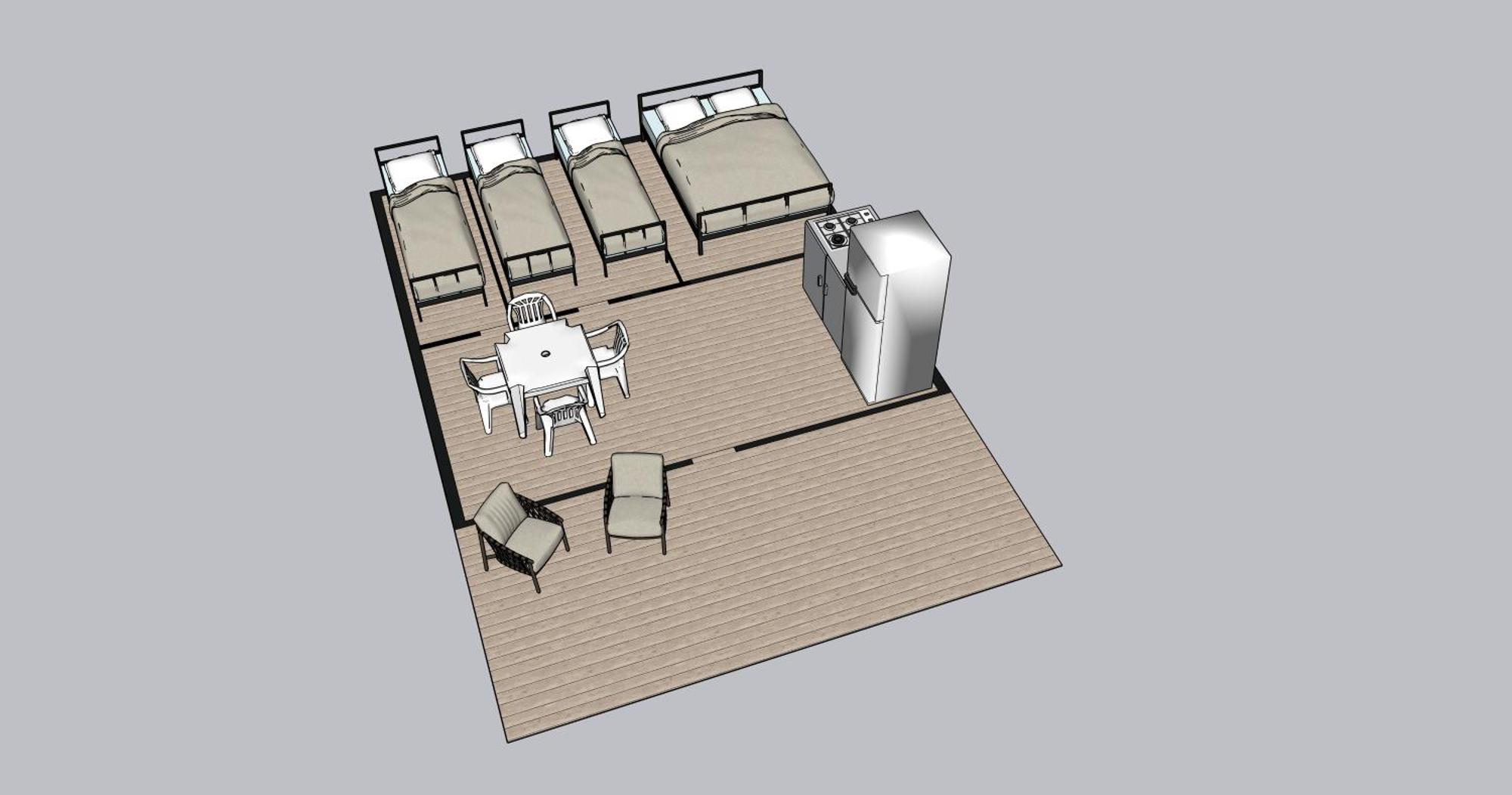 Easyatent Safari Tent Lanterna Červar-Porat Værelse billede